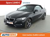 BMW 218i Sport Line *NAV*XENON*TEMP*PDC*SHZ*ALU* - BMW: Schwarz, Roadster