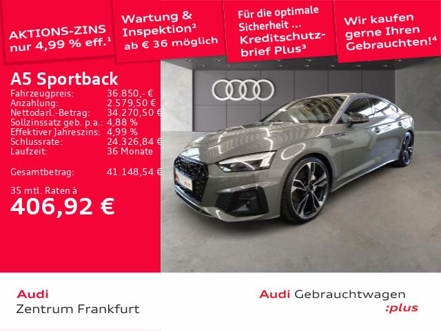Audi A5 Sportback 40 TDI S tronic S line Laser VC B&O