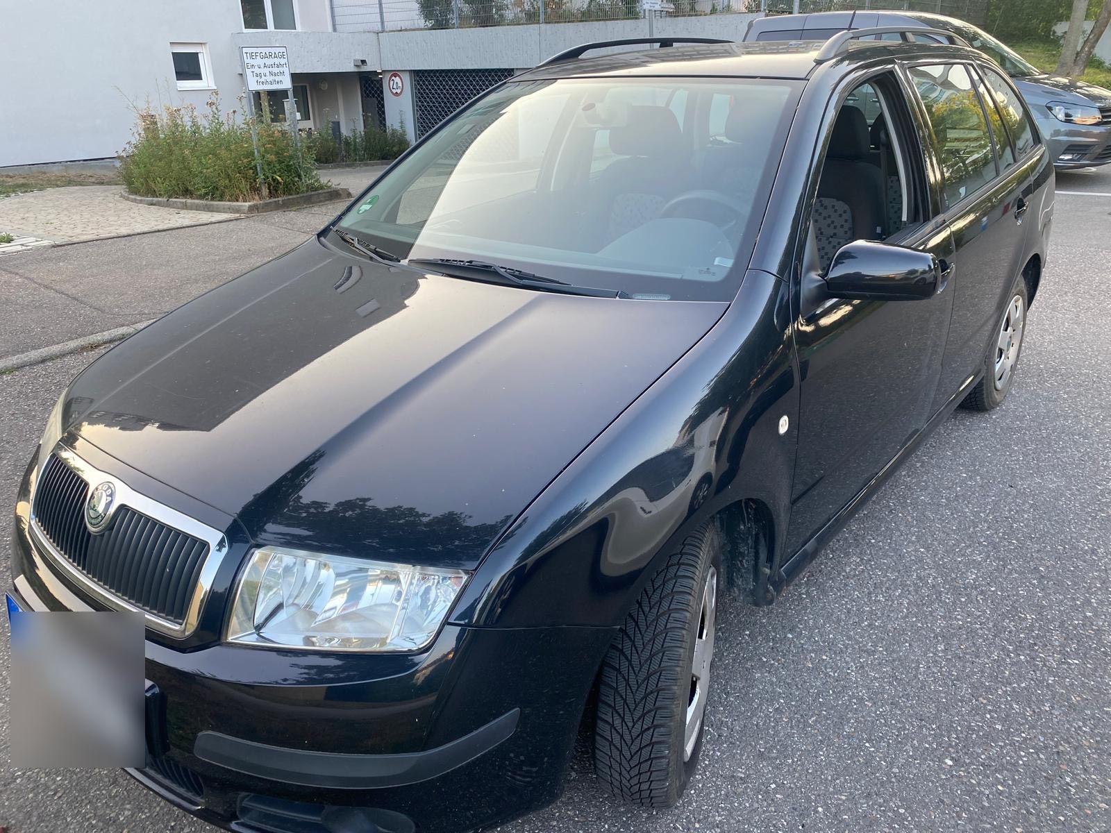 Skoda Fabia 2007 — rear view