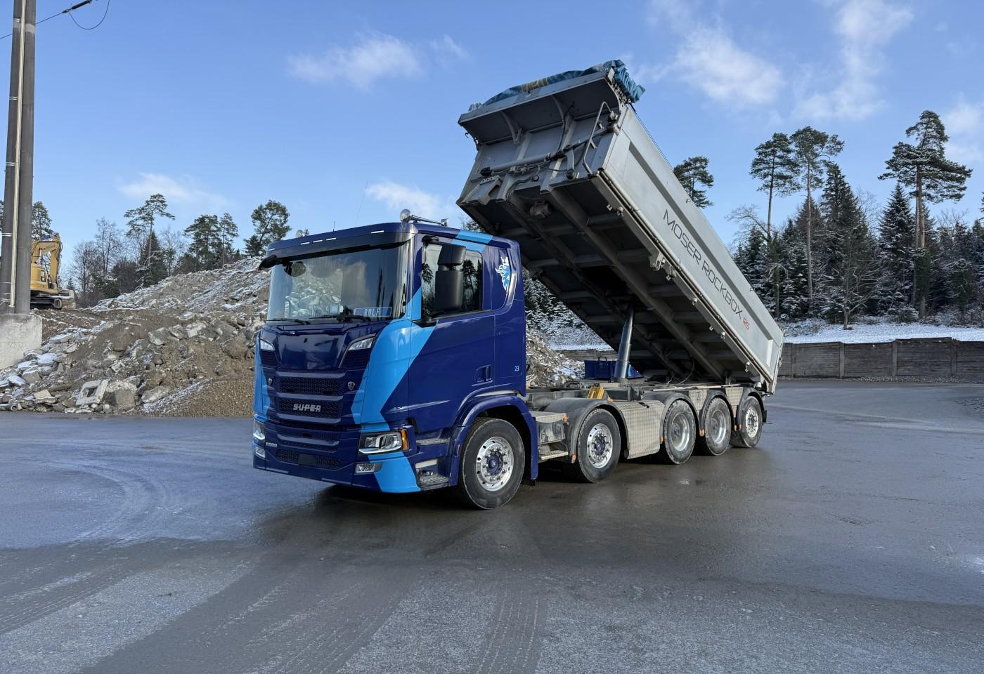 Scania R500 10x4 NLA Moser Rockbox RS