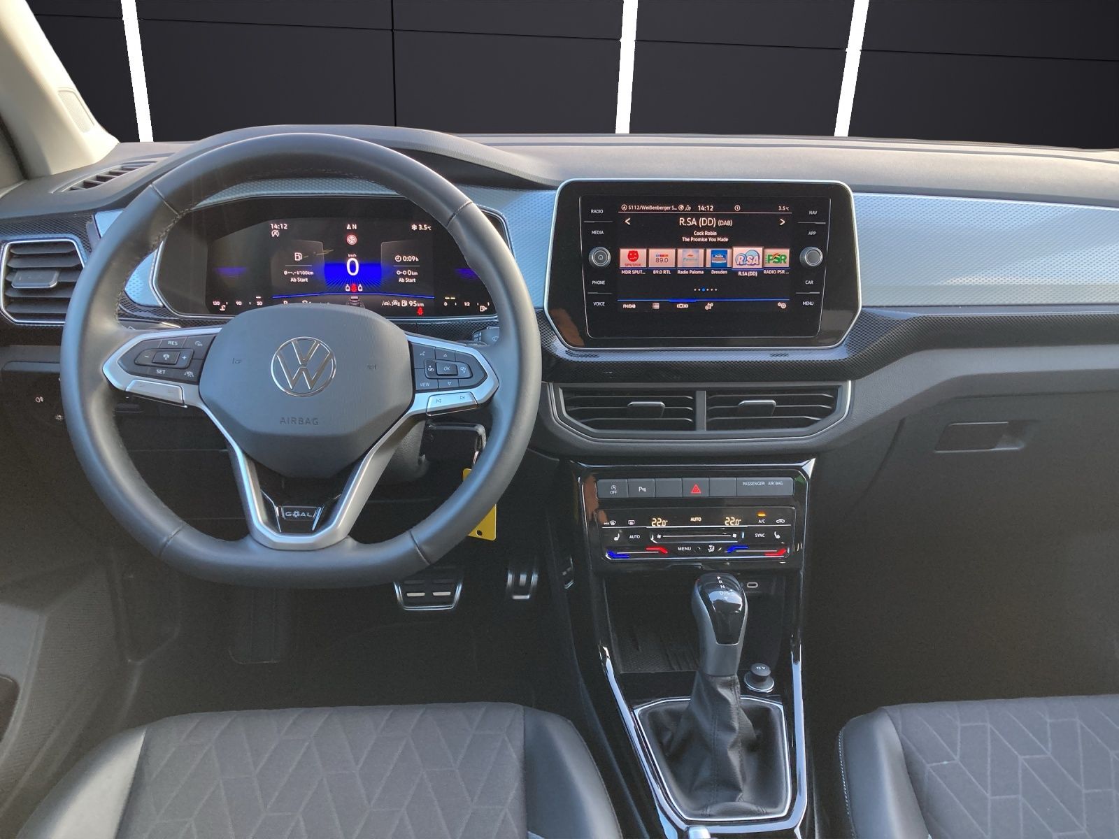 Fahrzeugabbildung Volkswagen T-CROSS TSI GOAL DSG LED Navi ACC SH VC