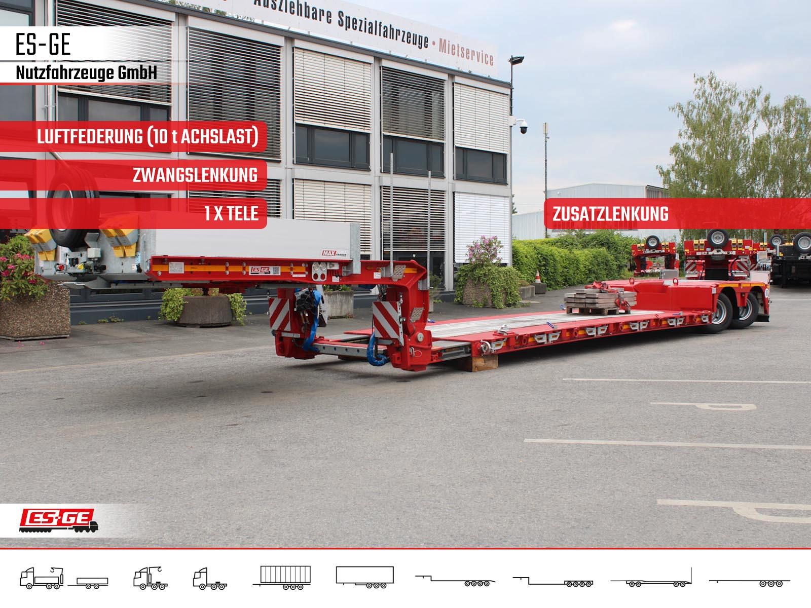 Faymonville MAX Trailer MAX510 Tiefbett 2x10 t