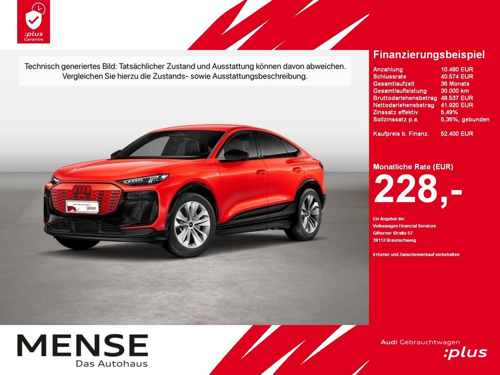 Audi Q6 Sportback e-tron 185 kW S-Line Standhzg ACC