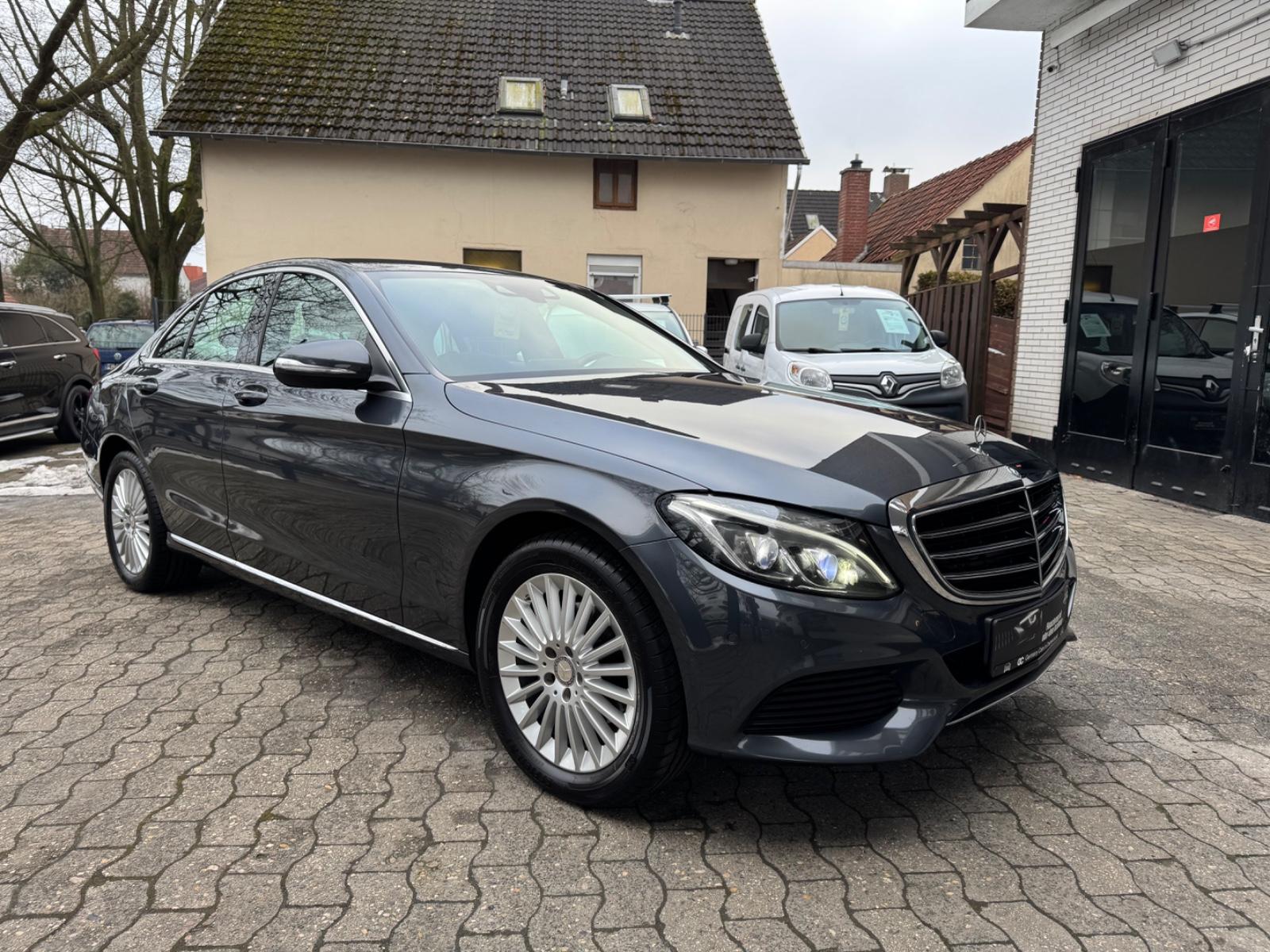 Mercedes-Benz C 200 Benzin.Automatik+Head-Up+Navi+Shzg+2.Hand.