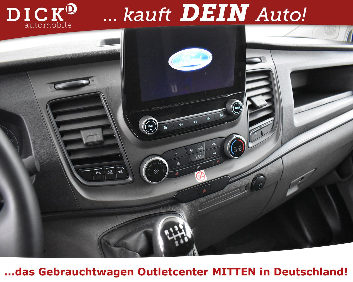 FORD Transit Cust 2.0d L2 >3SI+KLIMA+SHZ+TEMP+DAB+PDC - Image 12