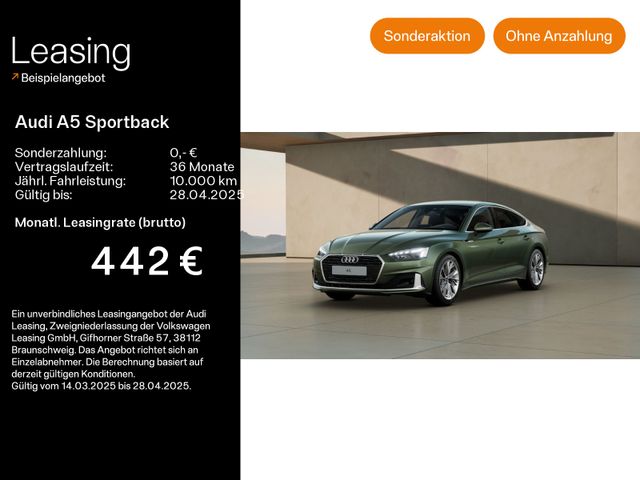 Audi A5 Sportback 40 TDI RFK*Matrix*Navi*Virtual