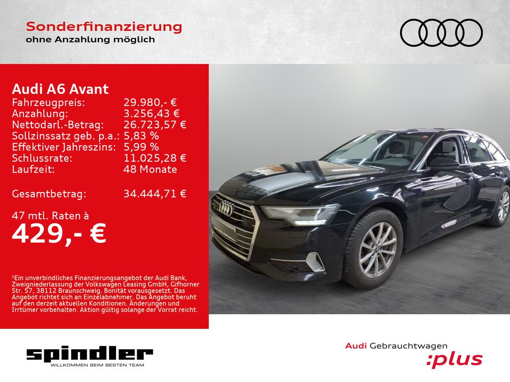 A6 Avant sport 40 TDI S-tronic / Navi+, LED, AHK