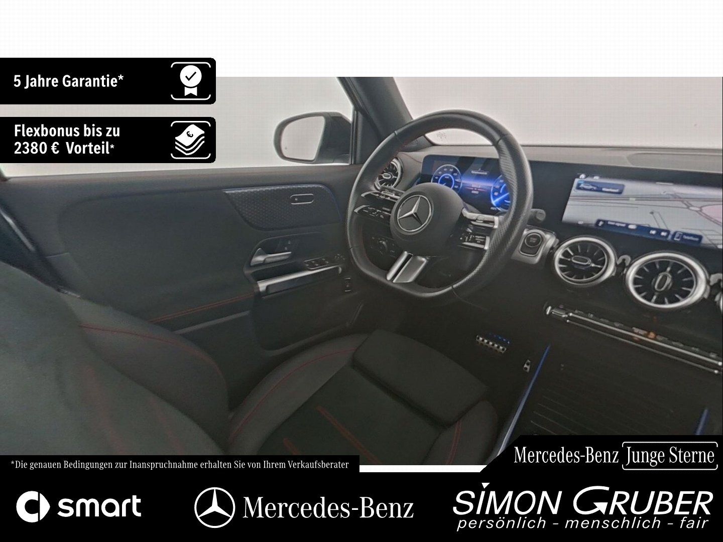 Fahrzeugabbildung Mercedes-Benz EQB 250+ AMG Night Pano Ambi LED AHK Mod 2025