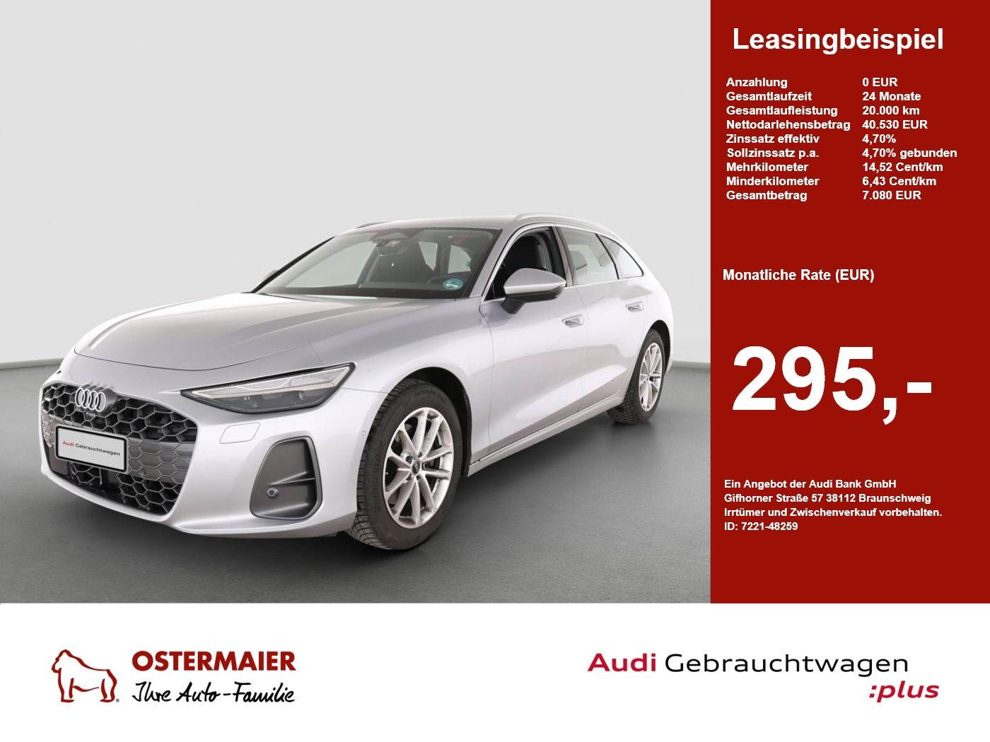 Audi A6 Avant TFSI 204PS S-TRONIC AHK.LED.B-DISPLAY.K