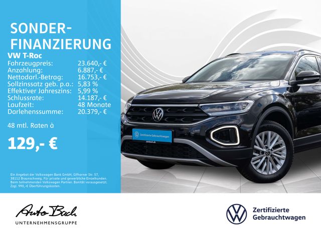 Volkswagen T-ROC 1.0 TSI LIFE, LED, Standheizung, Rückfahrk