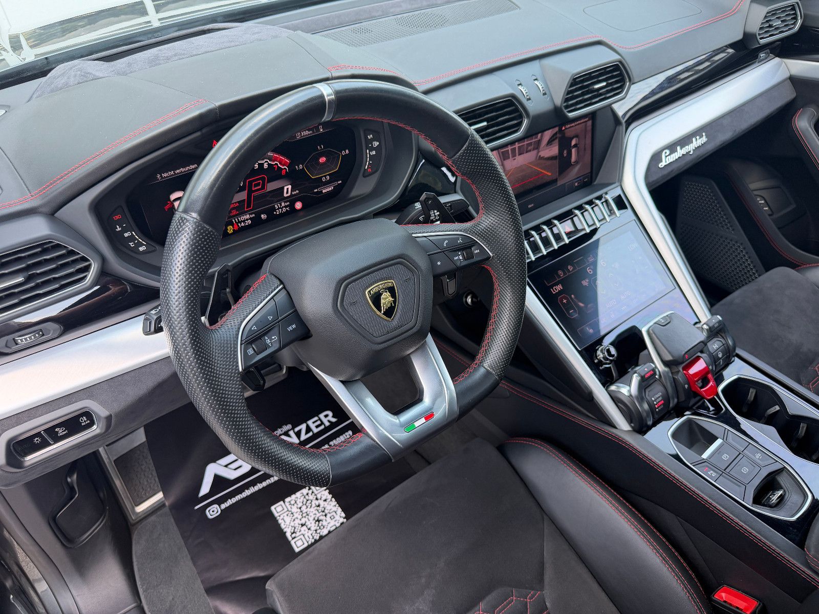 Fahrzeugabbildung Lamborghini Urus/PANO/23ZOLL/B&O-3D/360KAM/HEAD-UP
