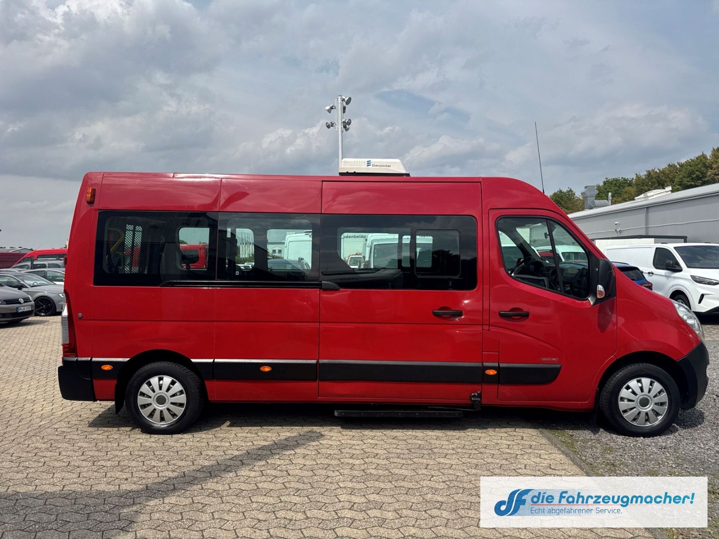 Fahrzeugabbildung Opel Movano StandHZG PDC Berganfahrass.*8036