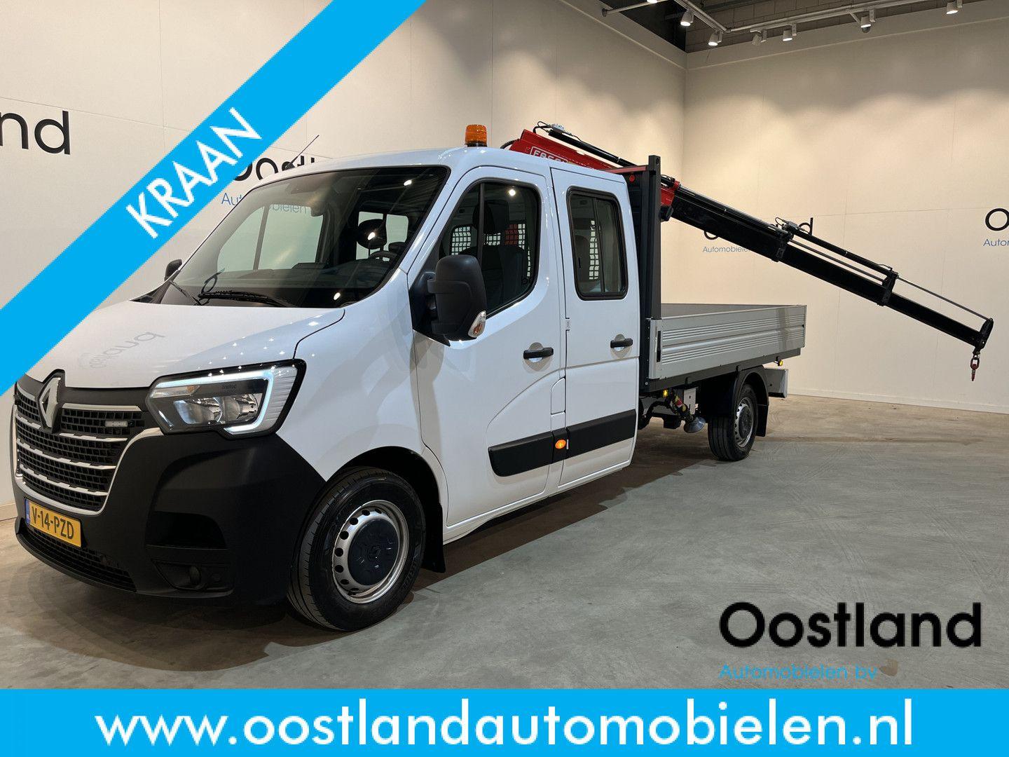 Renault Master 2.3 dCi 145 PK L3 Open Laadbak / Fassi Kr