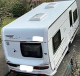 Fendt Tendenza 515 SF + Dorema Luftzelt - Fendt Wohnwagen Tendenza