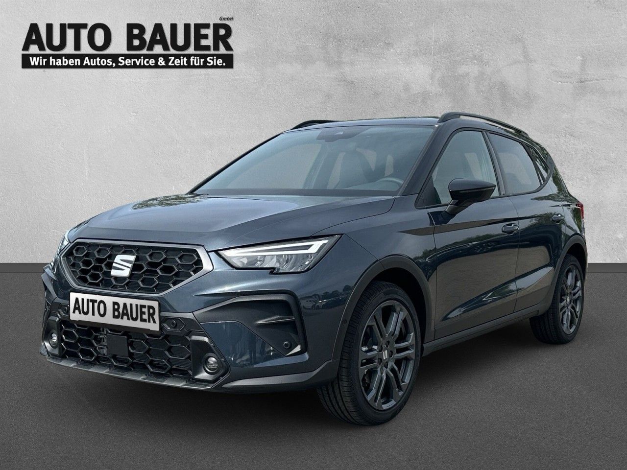 Fahrzeugabbildung SEAT Arona FR Black Edition 1.5 TSI 110 PS DSG - mit KI generiert/bearbeitet