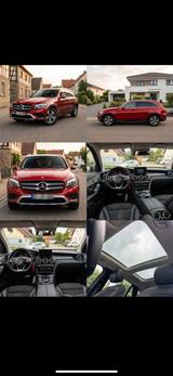 Mercedes-Benz GLC 250 4MATIC gepflegt 9 Gang - rote Mercedes-Benz GLC-Klasse