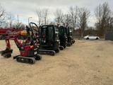 Yanmar Minibagger SV08-1C. bts 129 orginal 5X YANMAR - Yanmar Sv08
