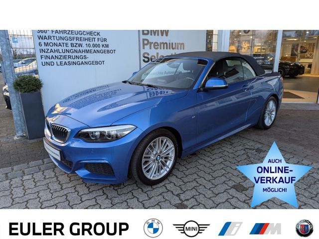 BMW 218 i Cabrio Sportpaket Navi LED Klimaautom Fahr