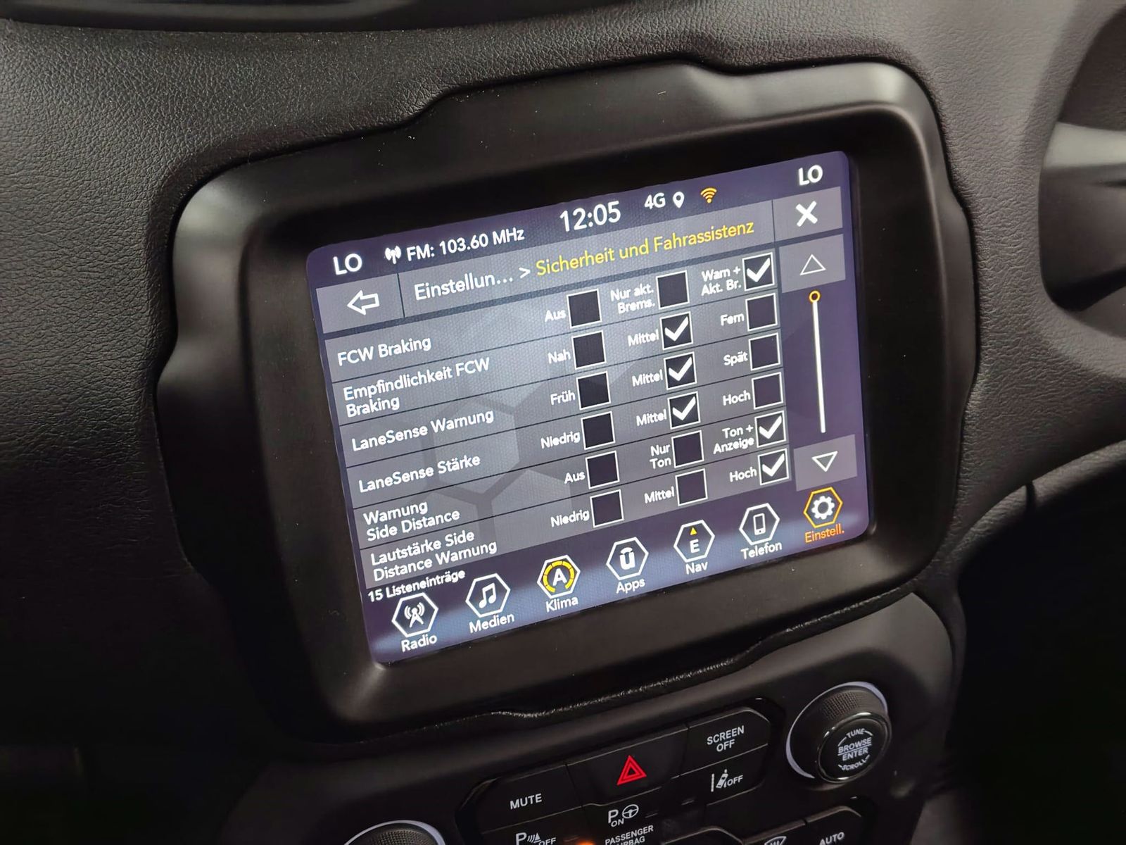 JEEP Renegade 1.5 MultiAir MHEV Altitude Automatik – Bild 25