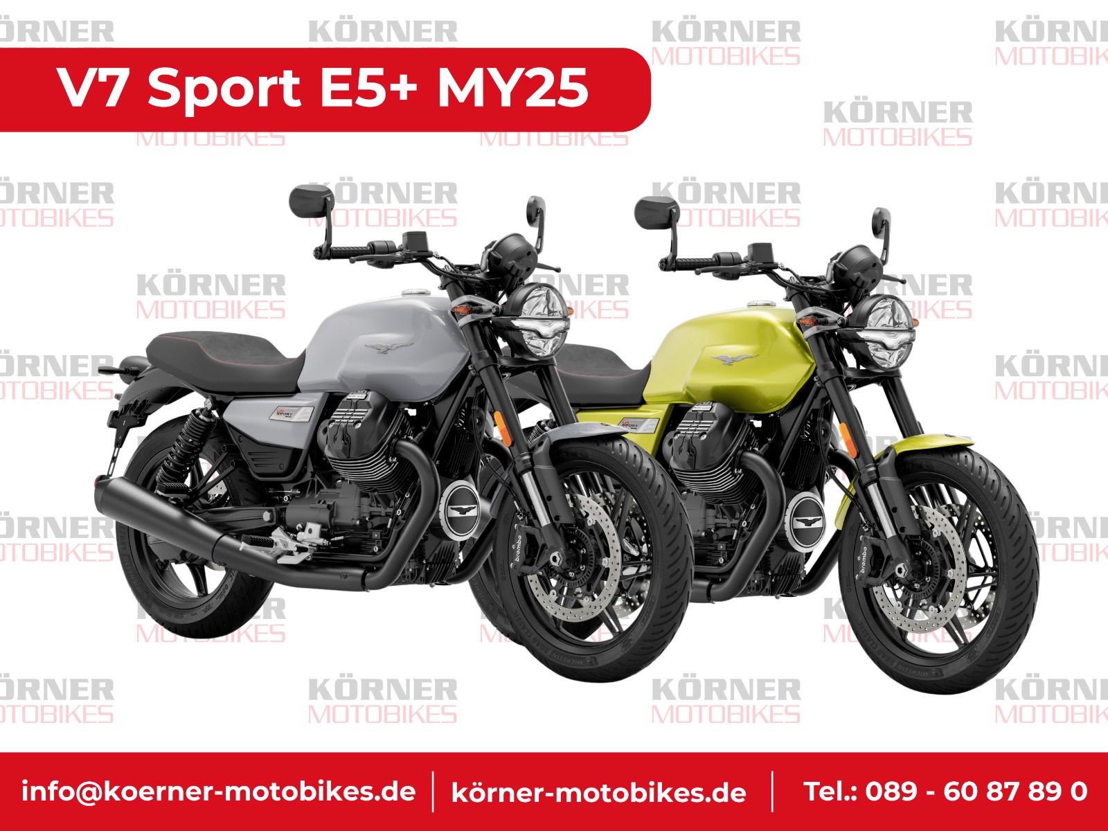Moto Guzzi V7 Sport E5+ - 35 KW möglich