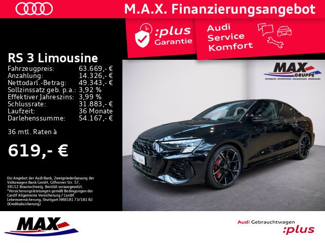 RS 3 Limousine TFSI QUATTRO MATRIX LED+360°+VCP+