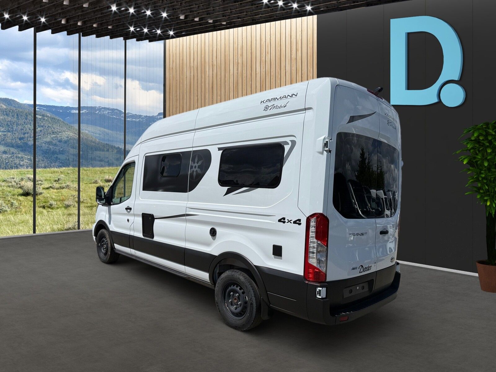 Fahrzeugabbildung Karmann Dexter 4x4 DE 570 AW Allrad 4x4, Rückfahrkamera