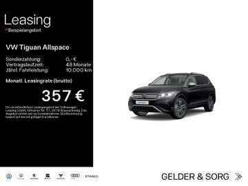 Volkswagen Leasingangebot: Volkswagen Tiguan Allspace Elegance 2.0 TDI 4M*Matrix*RFK