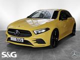 Mercedes-Benz A 200 AMG NIGHT PAKET+HIFI+KAMERA+SPURHALTE+19" - Mercedes-Benz: Gelb