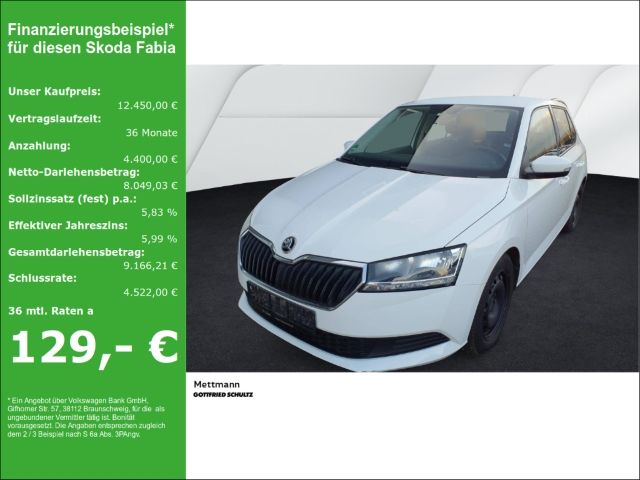 Skoda Fabia Cool Plus 1 0 MPI KLIMA SHZ DAB