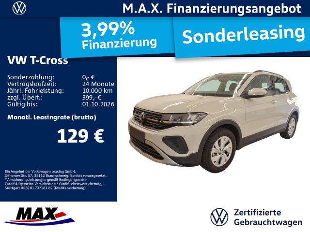 Volkswagen T-Cross 1.0 TSI LIFE LED+KAMERA+ACC+APP+NAVI+SHZ