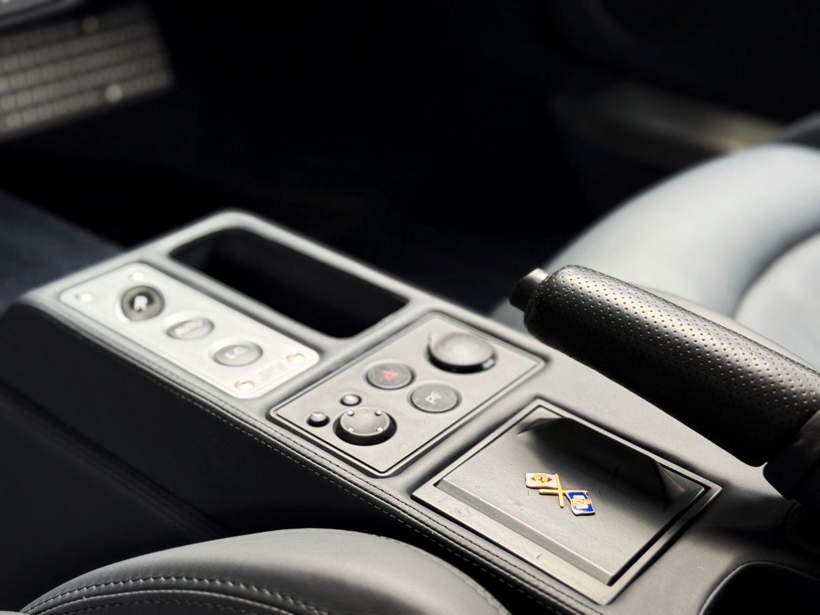 Fahrzeugabbildung Ferrari F430 F1 + Argento Nürburgring + Innen Blue Scuro