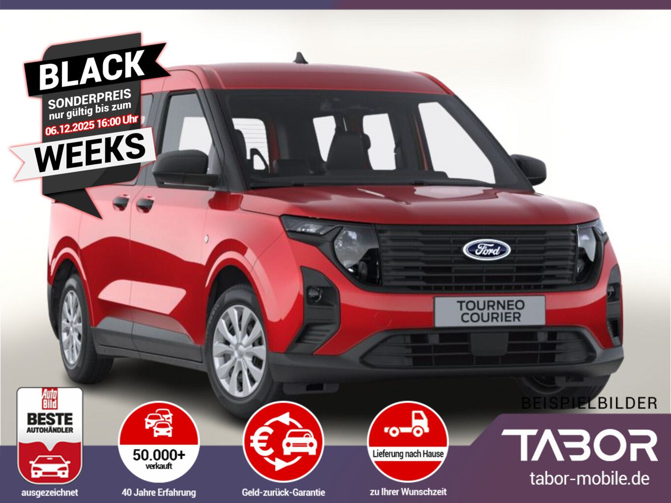 Ford Tourneo Courier 1.0 EB 125 Aut Trend UVP-20%*