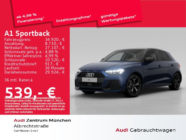 Audi A1 Sportback Advanced 35 TFSI 110(150) kW(PS) S