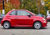 Fiat 500S Digitacho Navi AppelCarplay Teilleder - Fiat 500C: Rot