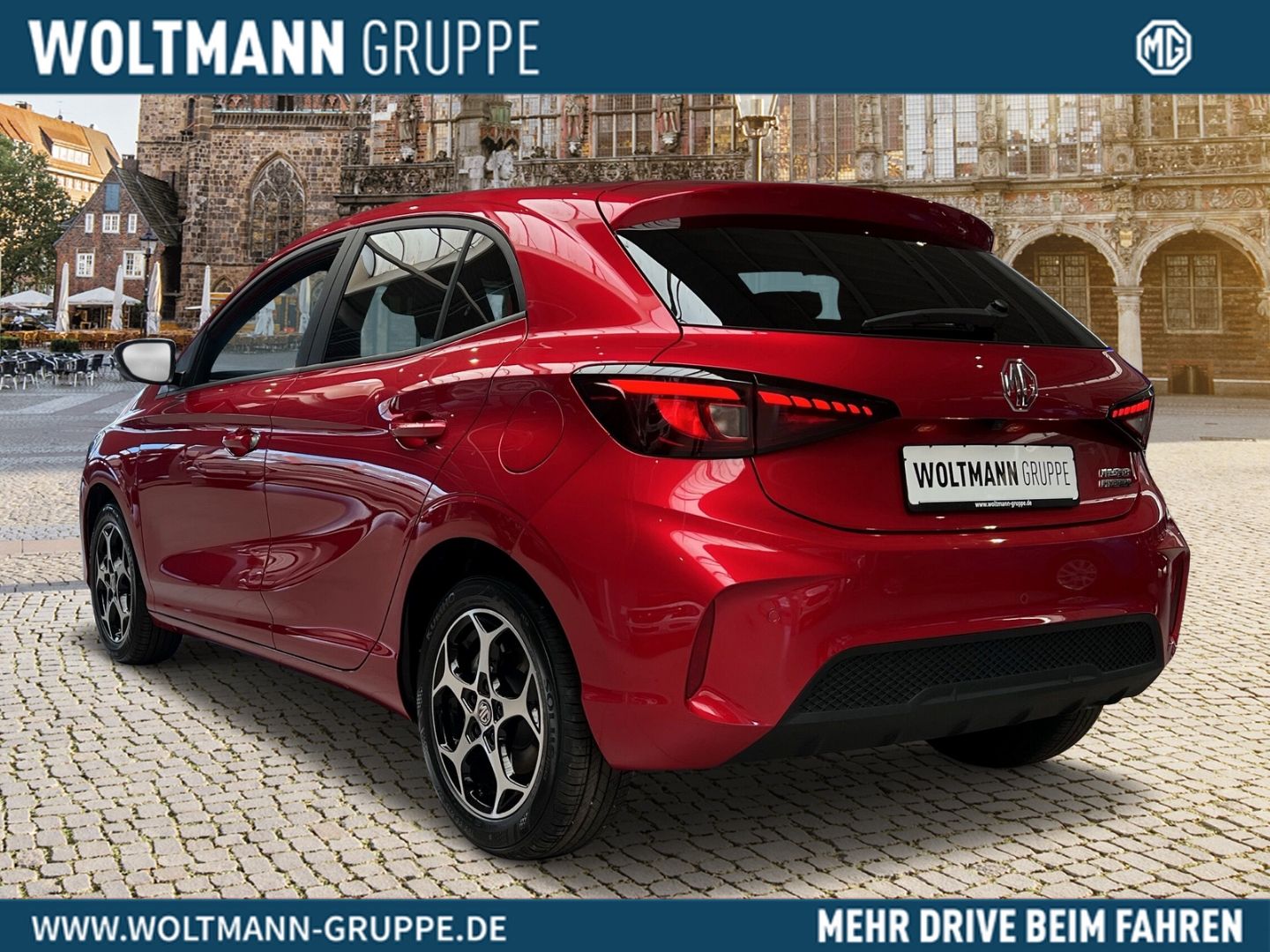 Fahrzeugabbildung MG MG3 1.5L HEV LUX Finanzierungspreis Navi Leder 3