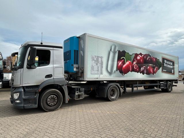 Mercedes-Benz 2 Stk. Antos 1840+Rohr Kühlauflieger