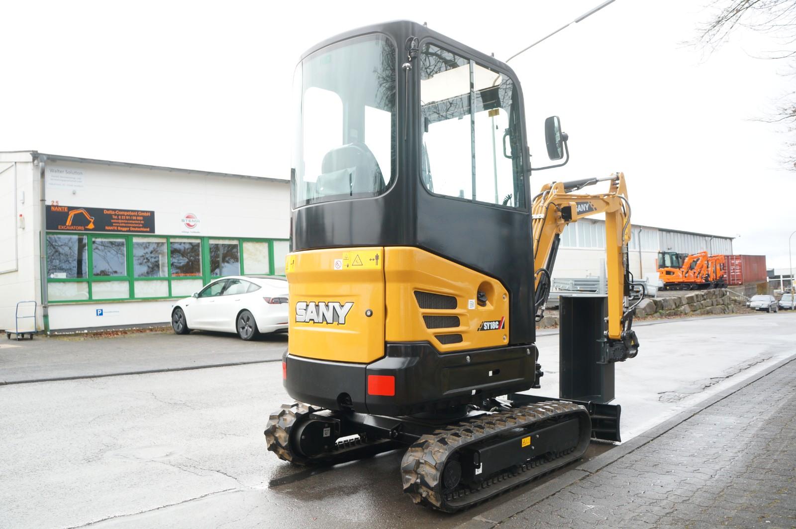 Sany SY18C 1980 kg - TILT SYMLOCK - YANMAR DIESEL