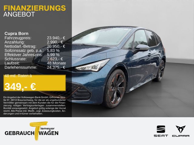 Cupra Born 150kW/58kWh WÄRMEPUMPE KAMERA SITZH LM19