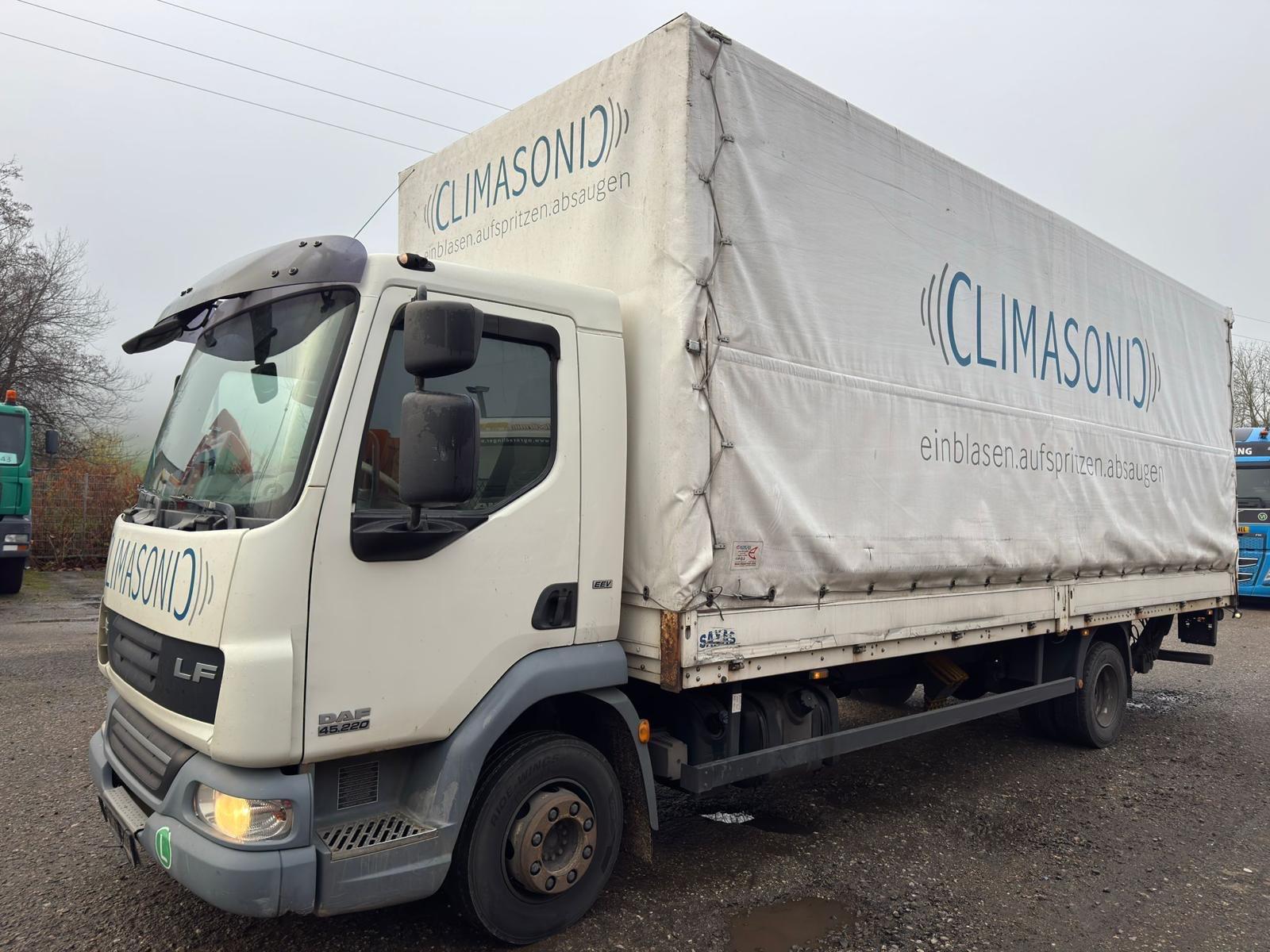 DAF FA LF 45.220 PRITSCHE PLANE+LBW*2013*1HAND*EURO5