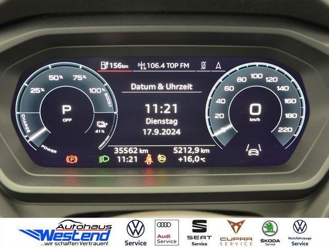 Fahrzeugabbildung Audi Q4 e-tron 50 220kW qu. S line AHK Pano MatrixLED