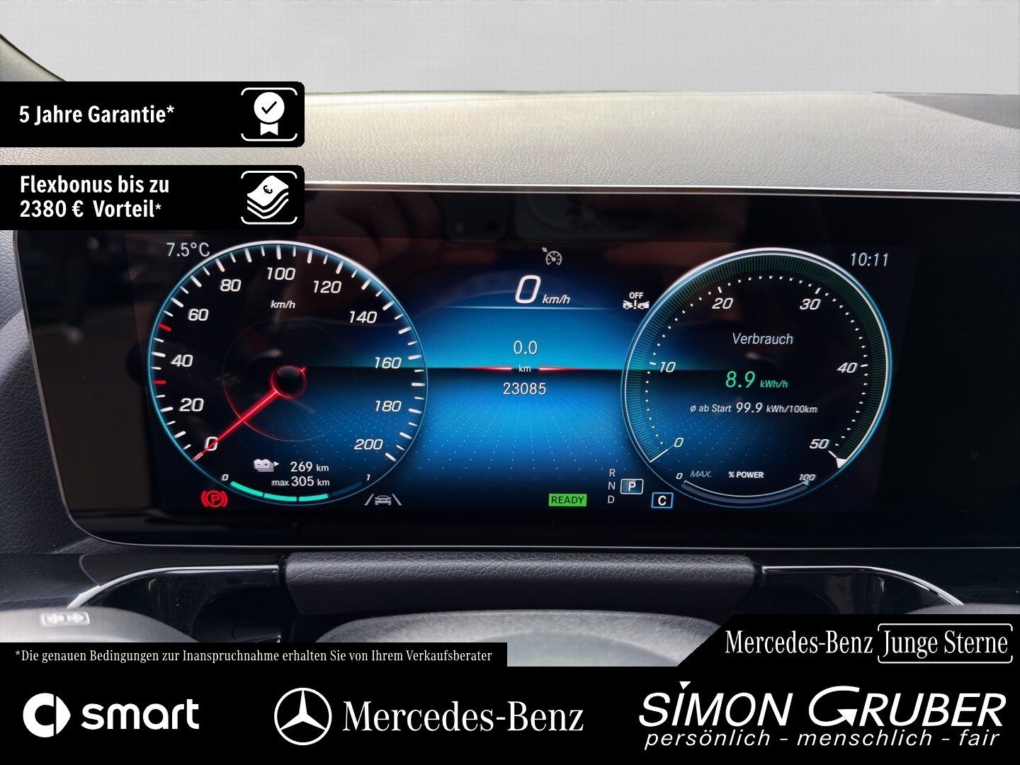 Fahrzeugabbildung Mercedes-Benz EQA 300 4MATIC AMG Night Ambi KeyGo Kamera LED