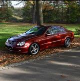 Mercedes-Benz CLK 200 AVANTGARDE - rote Mercedes-Benz CLK 200