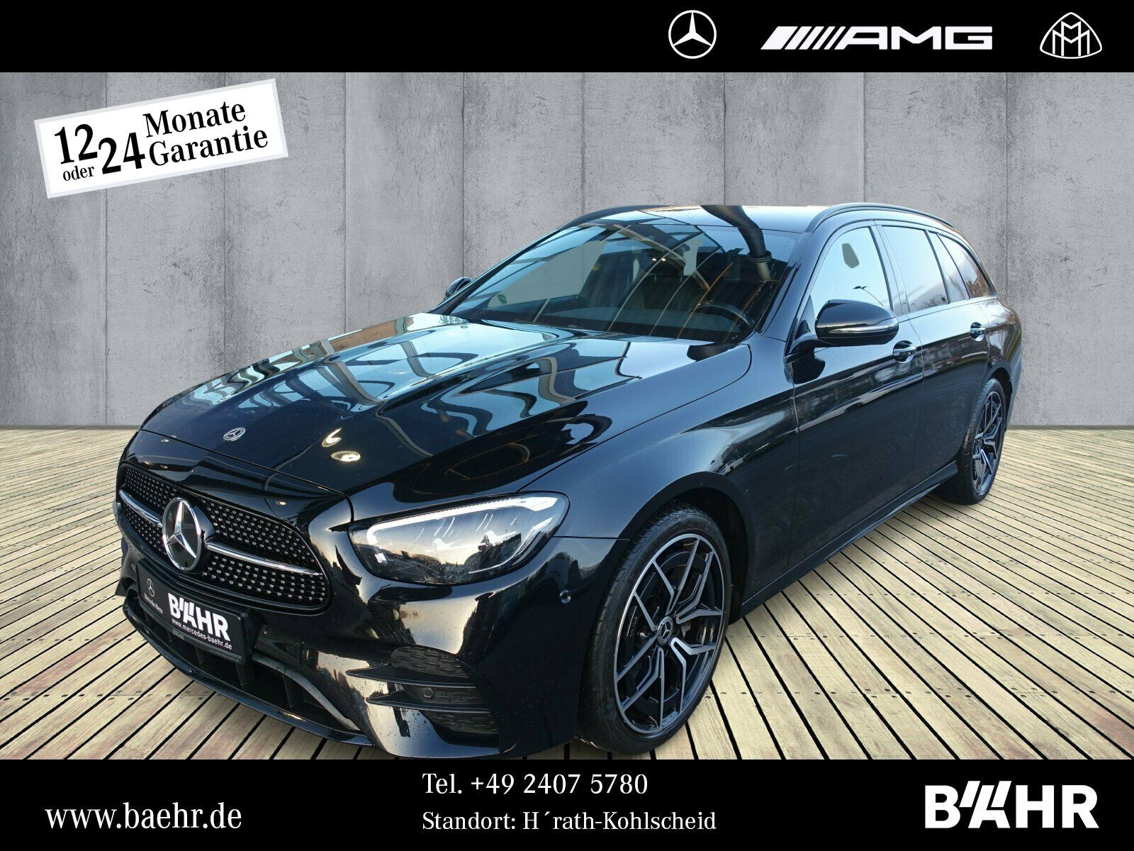 MERCEDES-BENZ E 220 d T Verkauf nur an Gewerbe AMG+Night/MBUX/