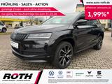 Skoda Karoq 2.0 TSI Sportline 4x4 *Navi*LED*Pano*AHK* - Skoda Karoq mit Panoramadach