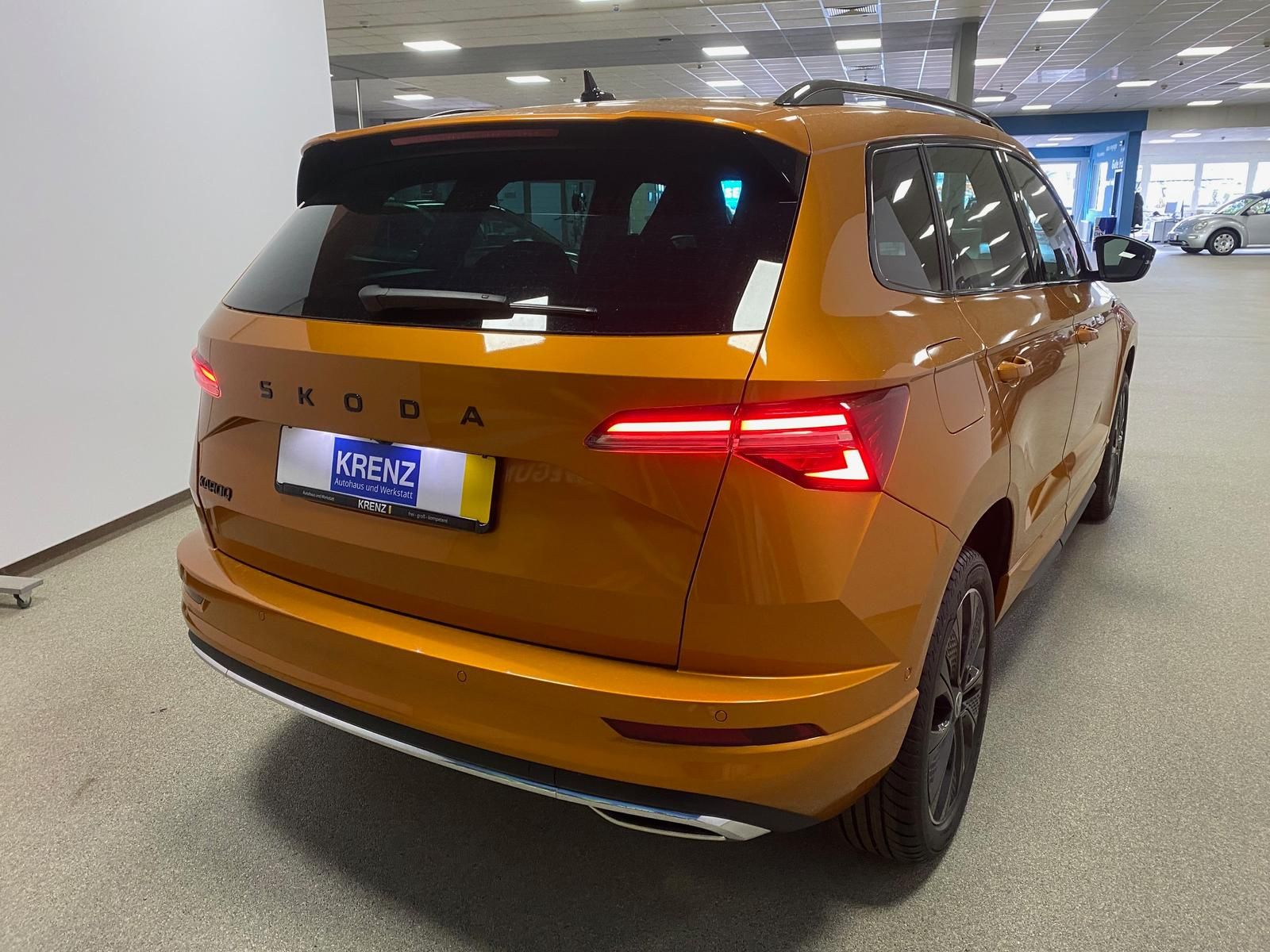 Fahrzeugabbildung SKODA Karoq 1.5 ACT SPORTLINE+5J GA+MATRIX+ACC+360+AHK