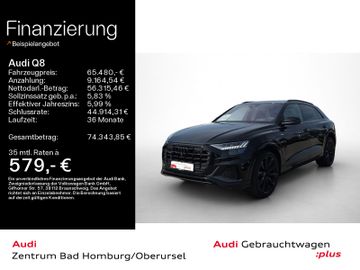 Audi Q8 SUV 50 TDI qu S line*Matrix*HUD*AHK*B&amp;O*Pano*