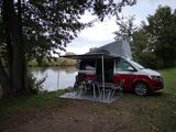 Volkswagen T6 California - rote Volkswagen T6 California