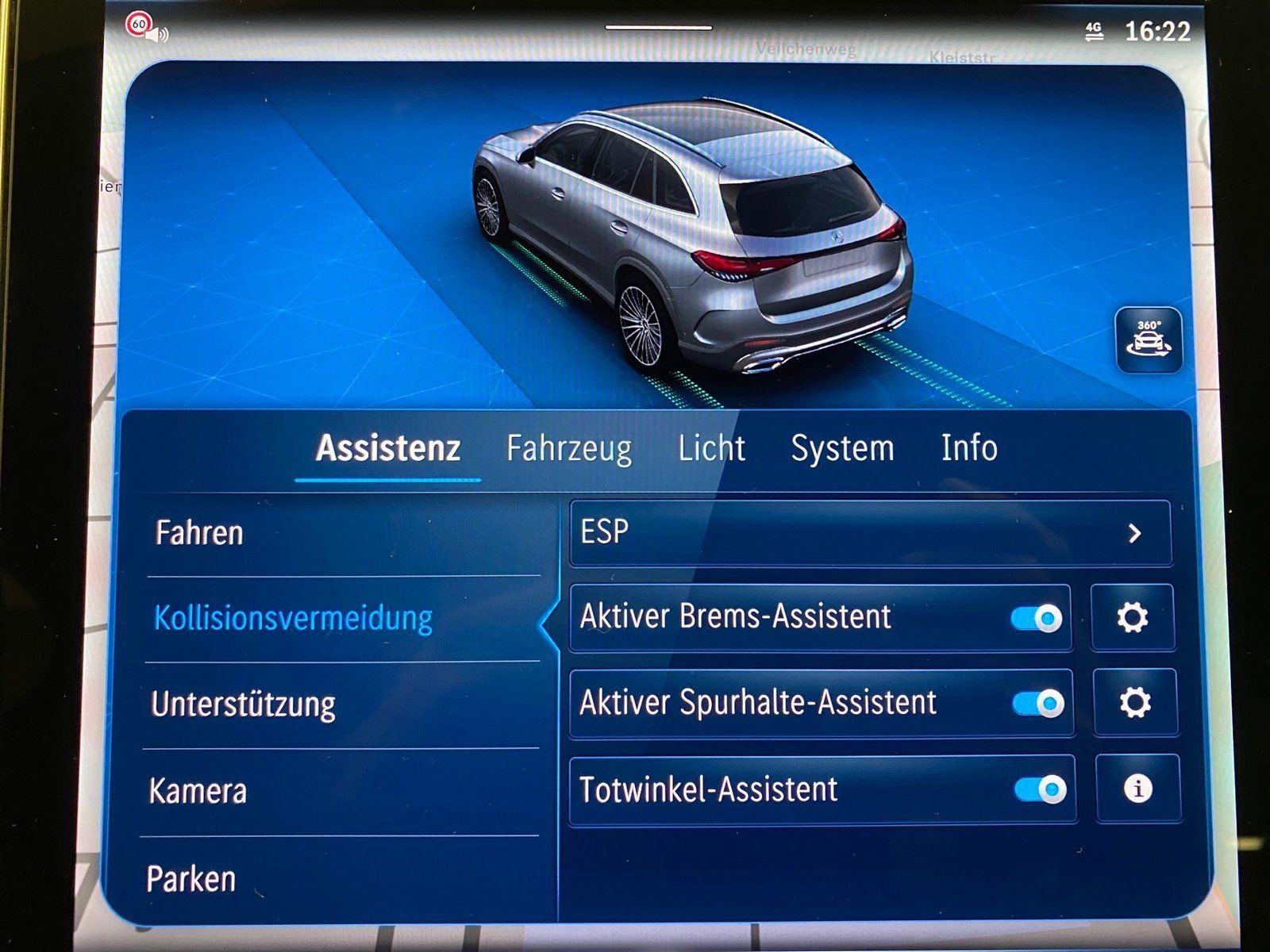 Fahrzeugabbildung Mercedes-Benz GLC 220 d 4M AMG*AHK*Standheizung*Totwinkel*360°