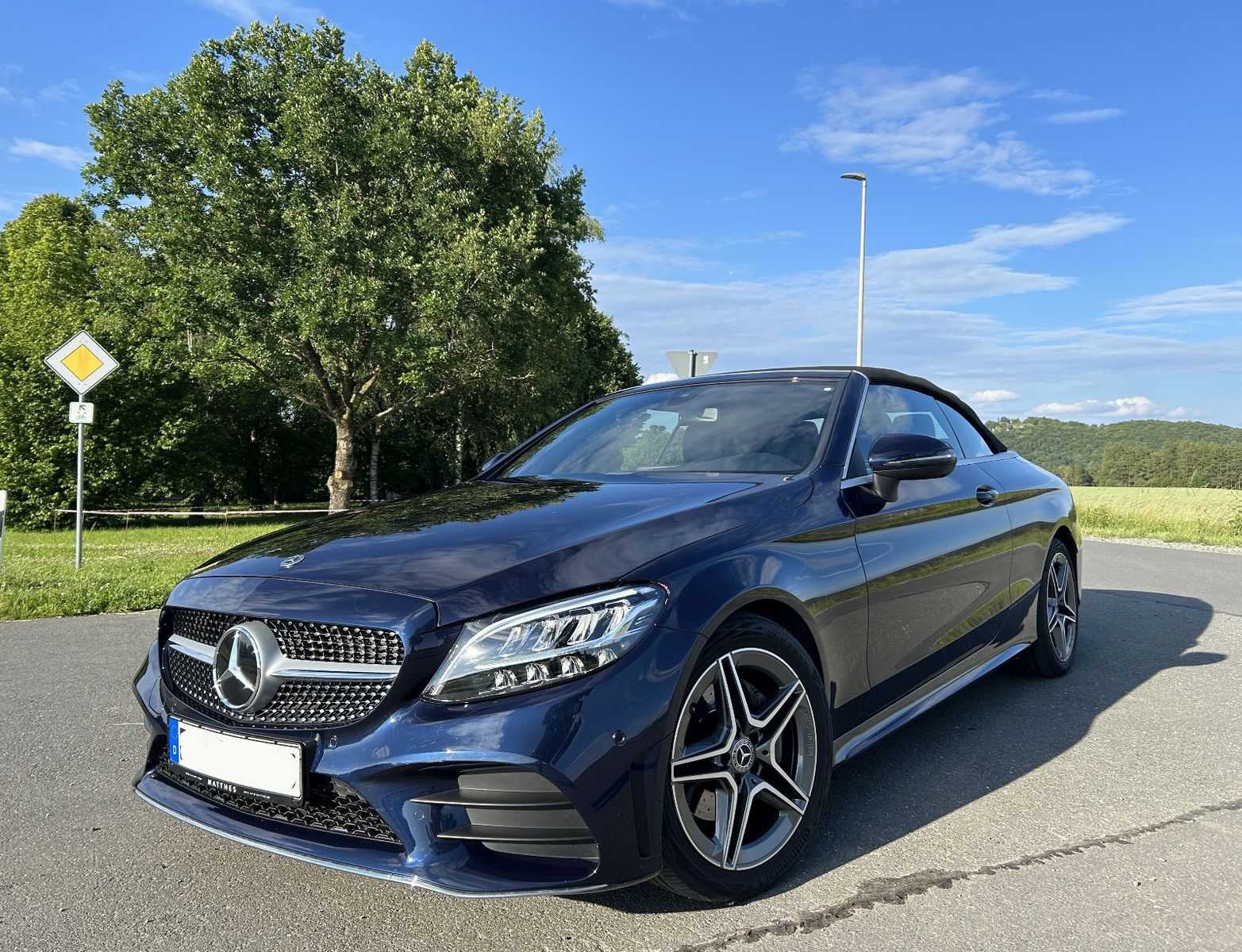 MERCEDES-BENZ C 180 Cabrio AMG Line AIRCAP LED KAM Garantie