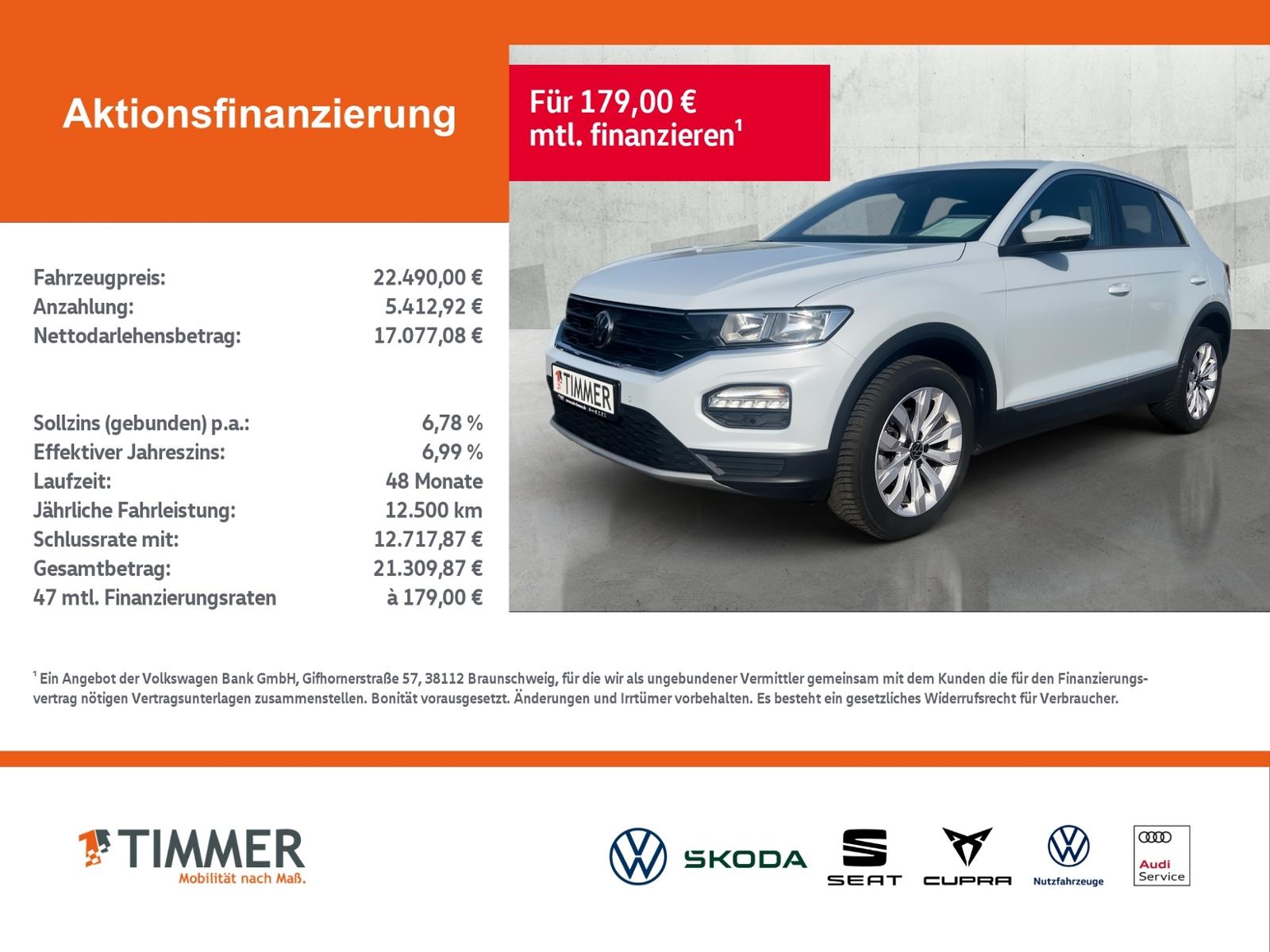 Volkswagen T-Roc 1.5 TSI Sport 110KW (150PS) DSG*STDHZ*NAVI